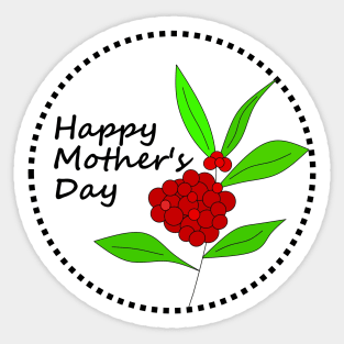 Happiest Mother's Day Sticker